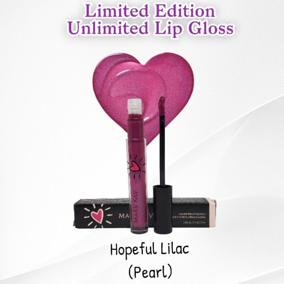 Hopeful Lilac Lip Gloss - Special Edition Unlimited Lip Gloss by Mary Kay - Picture 1 of 12